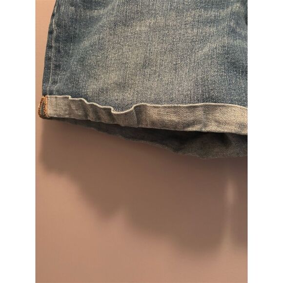 Old Navy Women's Cut-Off Denim Shorts Size 14 Blue Stretch 5-Pocket - Picture 6 of 12